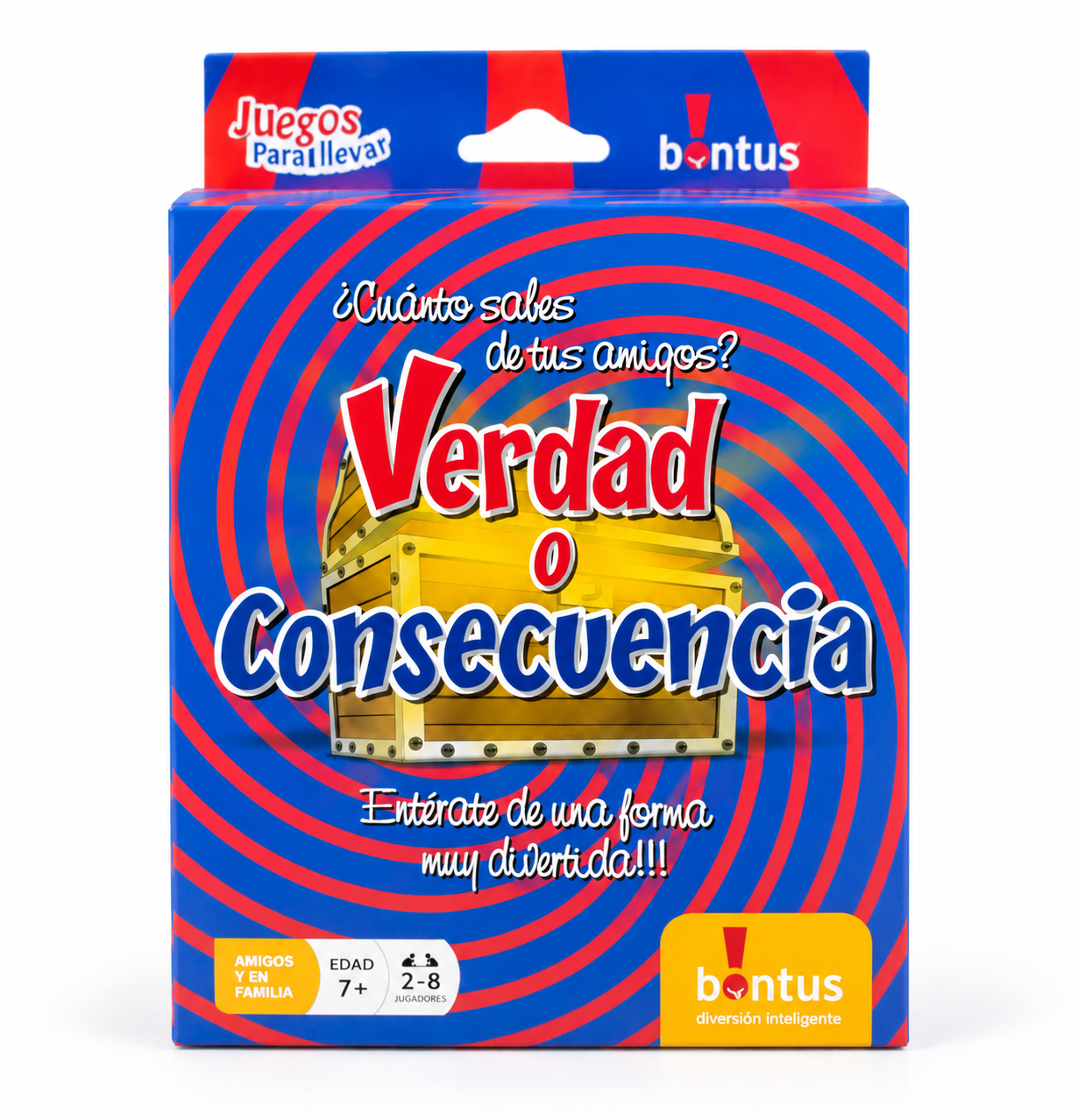Juego De Cartas "Verdad o Consecuencia" Bontus