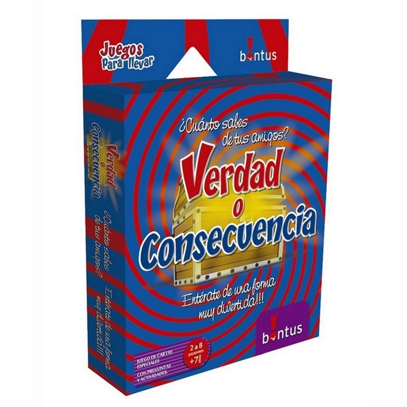 Juego De Cartas "Verdad o Consecuencia" Bontus