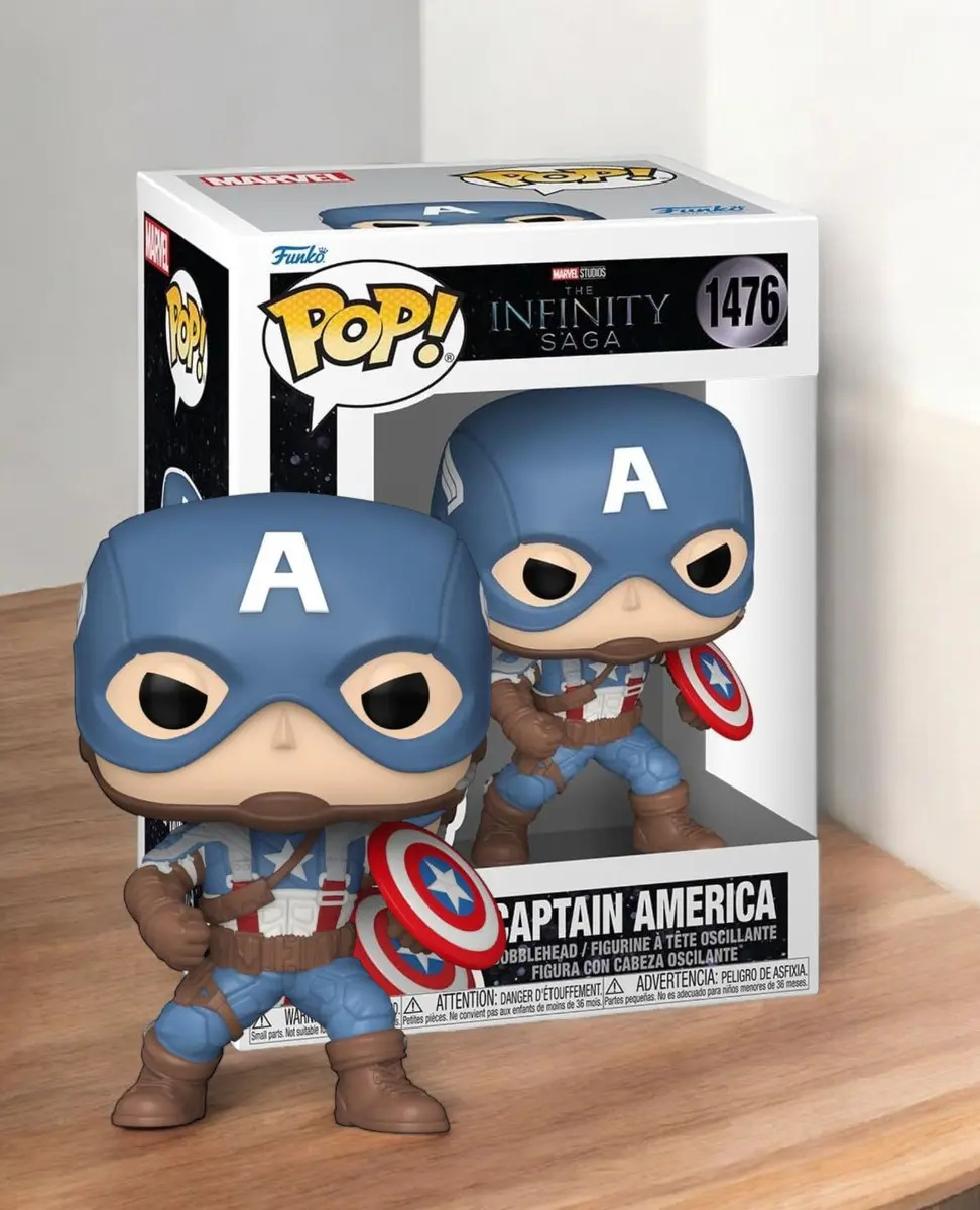 Funko Pop Captain America 1476 The Infinity Saga Mcu Archive