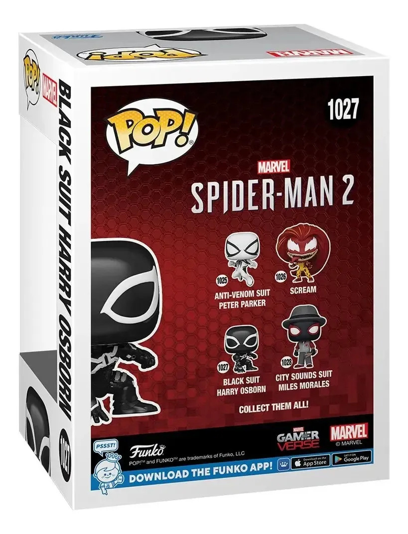 Funko Pop! Spider-Man 2 - Harry Osborn Black Suit #1027
