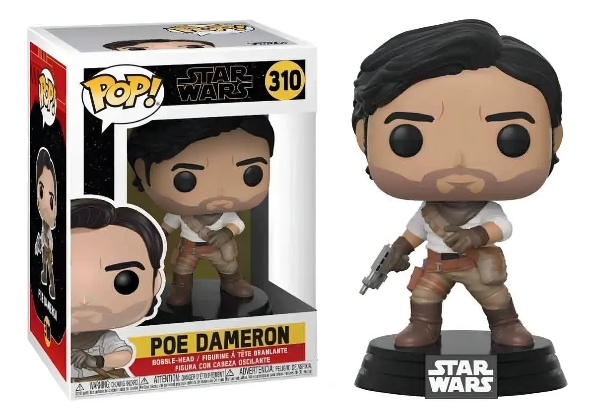 Funko Pop 310 Poe Dameron Star Wars Playking