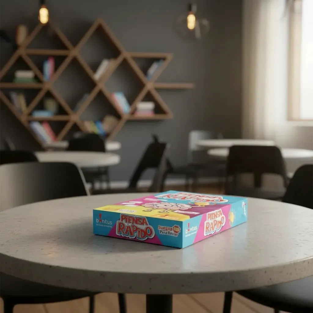 Piensa Rapido Bontus Juego de Mesa Familiar Cartas + Fichas 554
