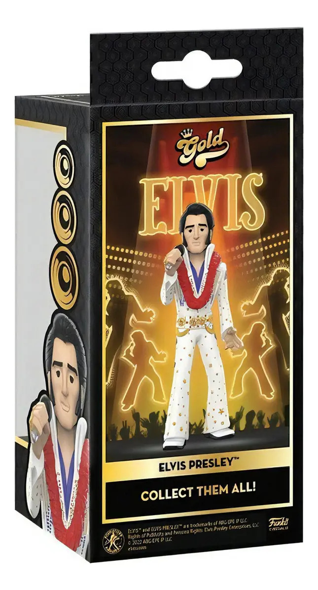 Funko Vinyl Gold Elvis Presley 5 Pulgadas