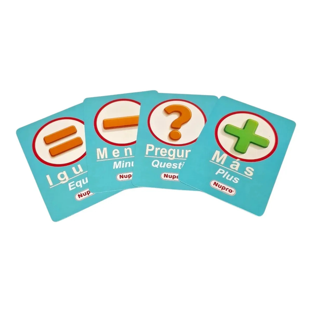 JUEGO DE CARTAS DIDACTICAS ABC SUMAS Y RESTAS EN ACCIÓN PARA NIÑOS MÁS DE 6 AÑOS 50 CARTEJONES