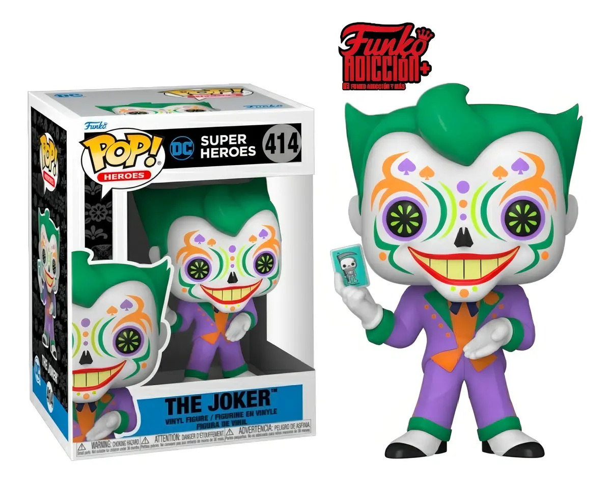 Funko Pop The Joker 414 Dia De Los Dc - Gw041
