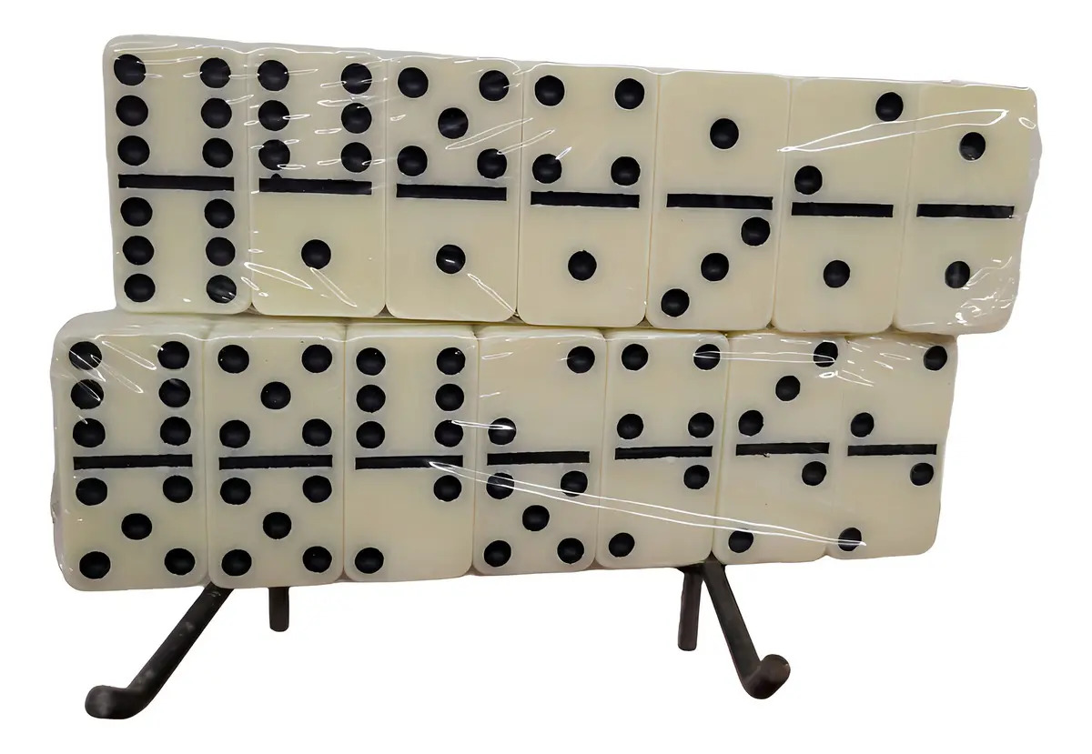 Domino En Caja Plastica Familiar 28 Pzs Mini Sebigus 56015