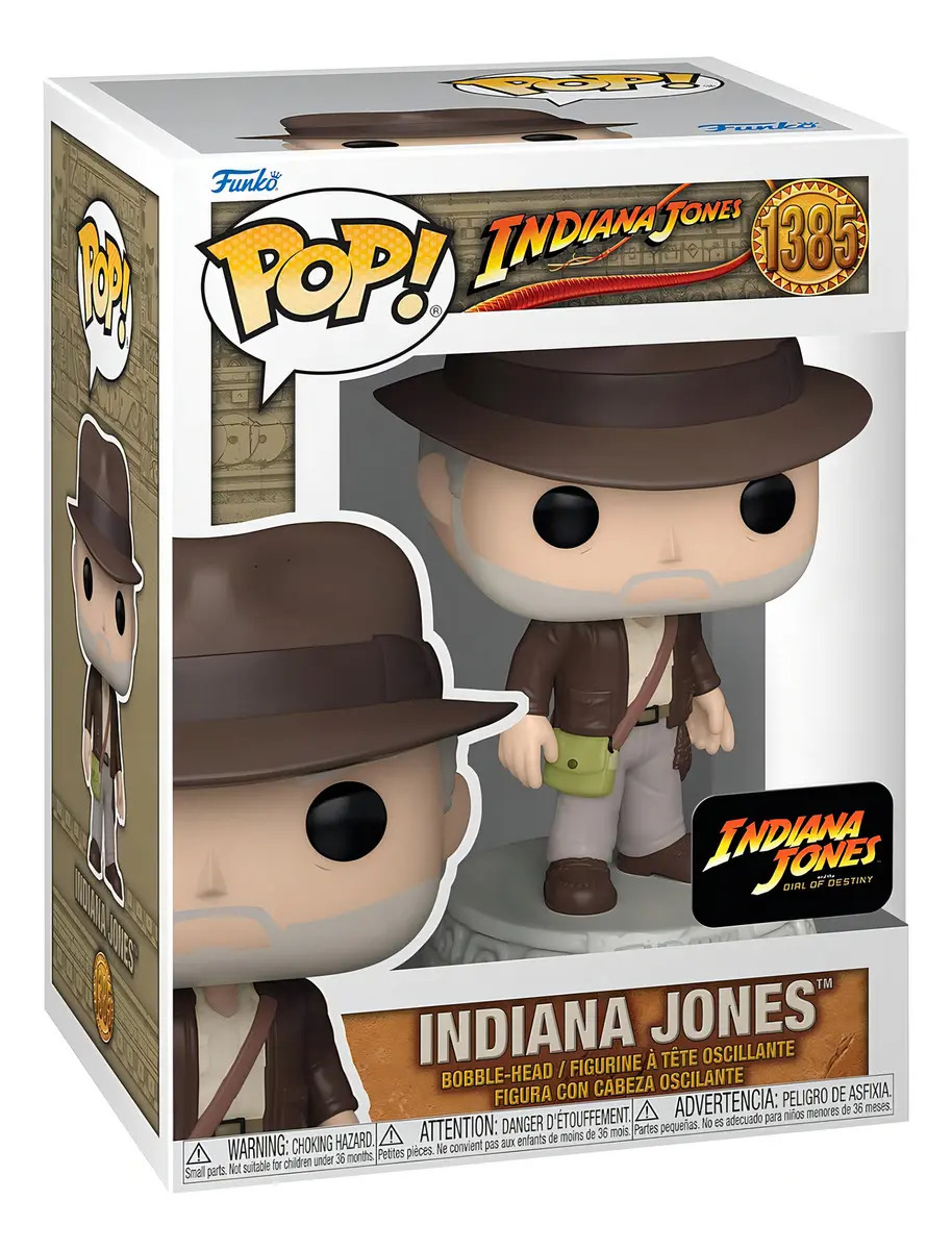 Figura de Acción Funko Pop! Movies Indiana Jones de El Dial Del Destino