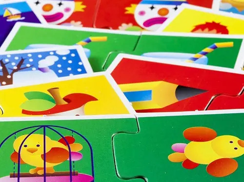 Juego De Mesa Infantil Los Opuestos De Encastre Ruibal