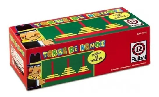 Juego De Ingenio Torre De Hanoi Ruibal 1244