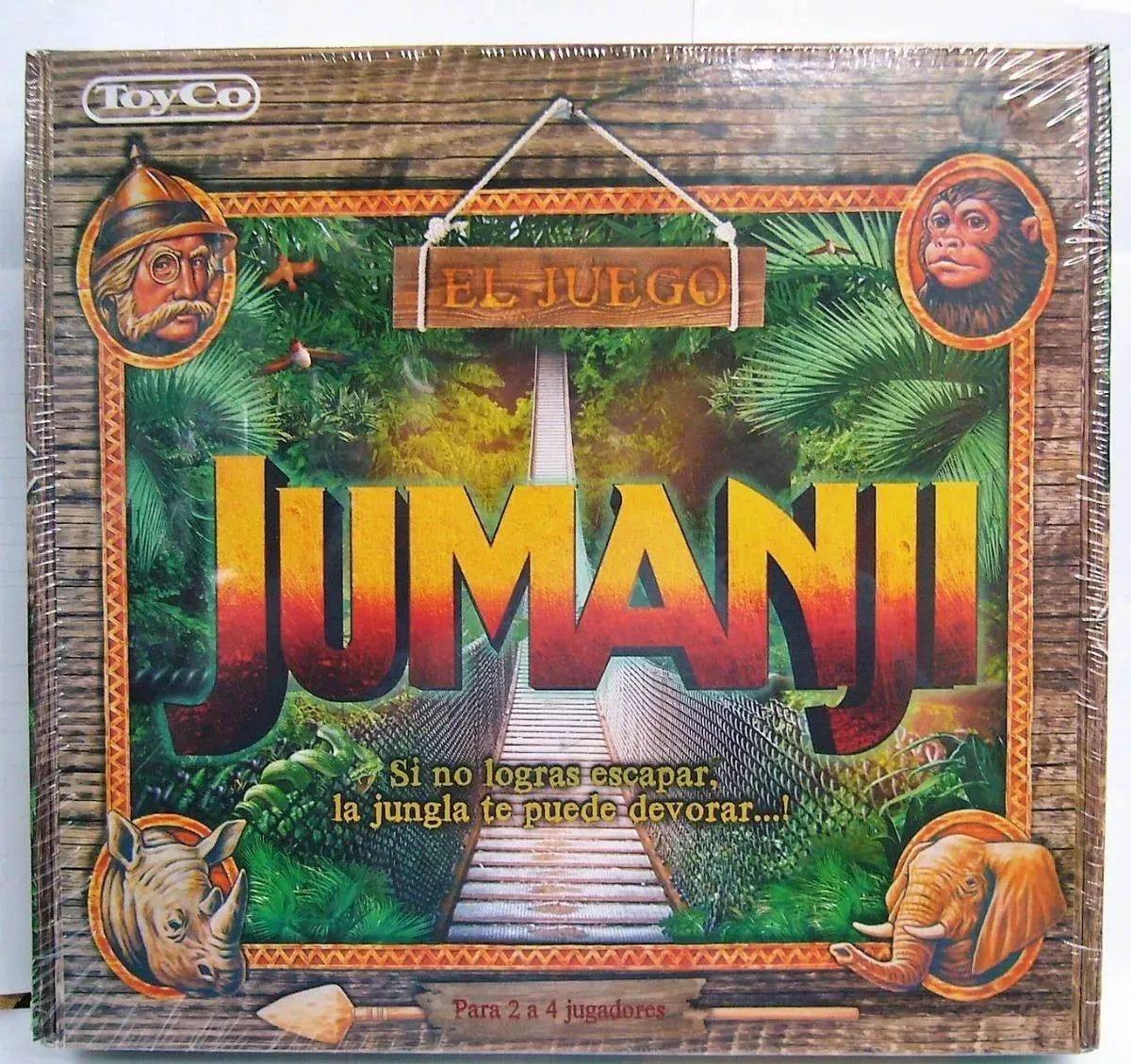 Jumanji Popular Juego De Mesa Toyco +8añ Estrategia