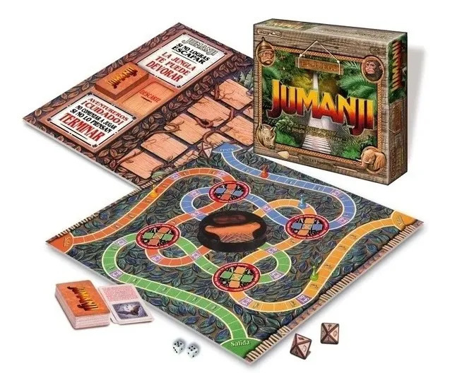 Jumanji Popular Juego De Mesa Toyco +8añ Estrategia