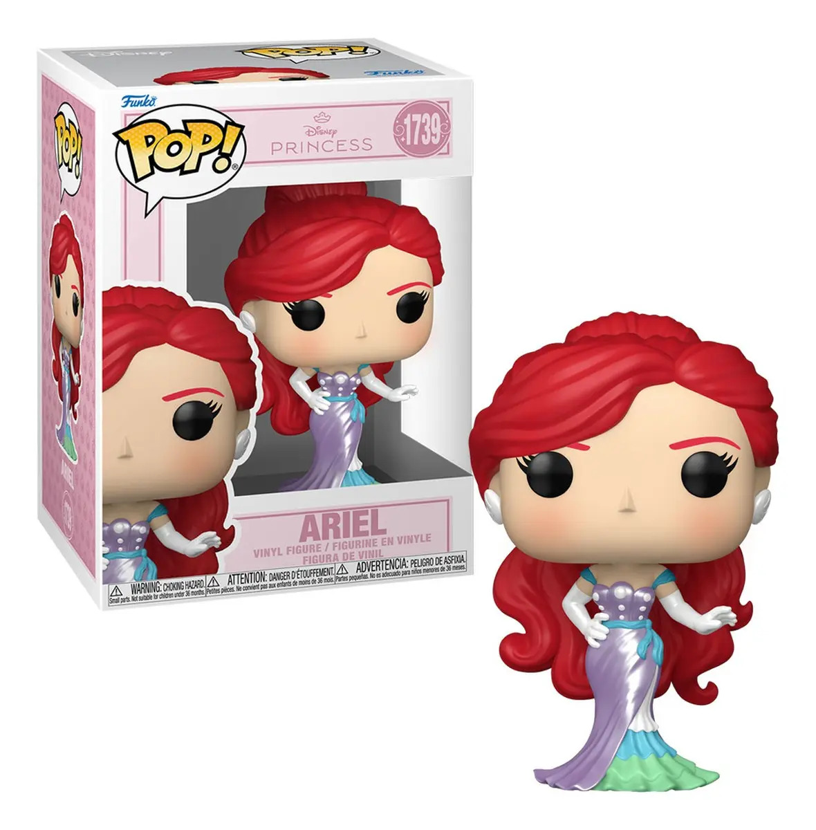 Funko Pop Disney: Princesas Glamour - Ariel