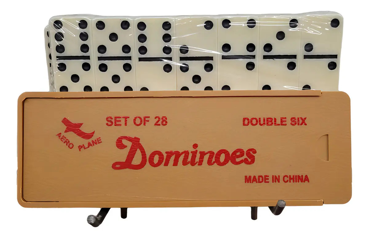 Domino En Caja Plastica Familiar 28 Pzs Mini Sebigus 56015
