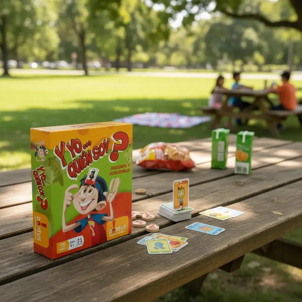 Juego De Mesa Y Yo Quien Soy? +6 Años 2 A 4 Jugadores Bontus