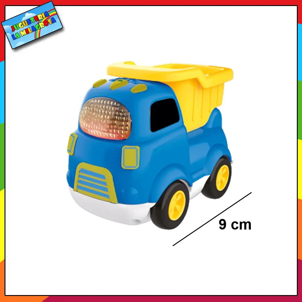 Autito Divertido Bebe Juguete Infancia Luz Sonido Benic Baby Bombero Rojo Bb141