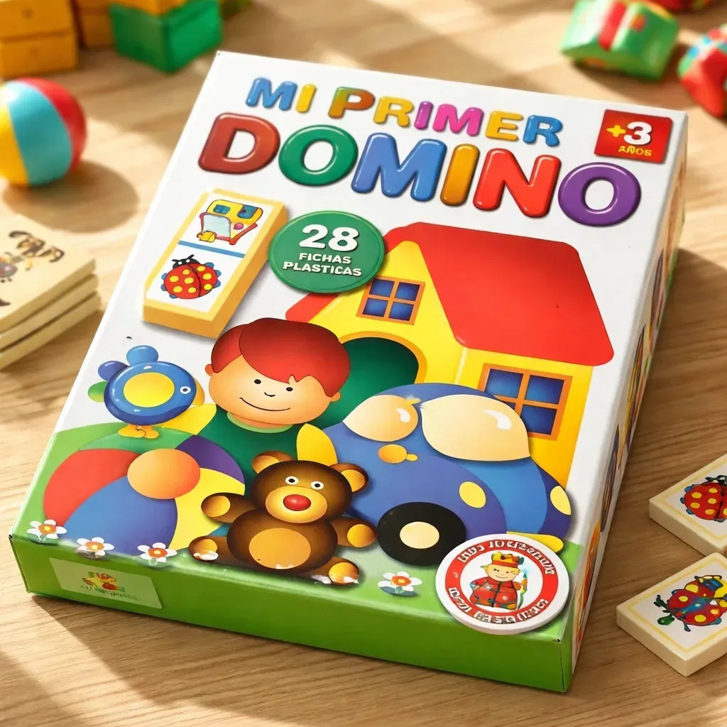 Juego Mi Primer Dominó Ruibal Don Rastrillo (+ 3 Años)