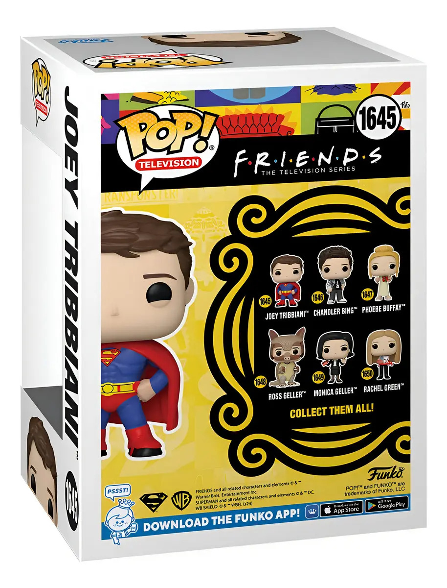 Funko Pop! Friends - Joey Tribbiani Superman