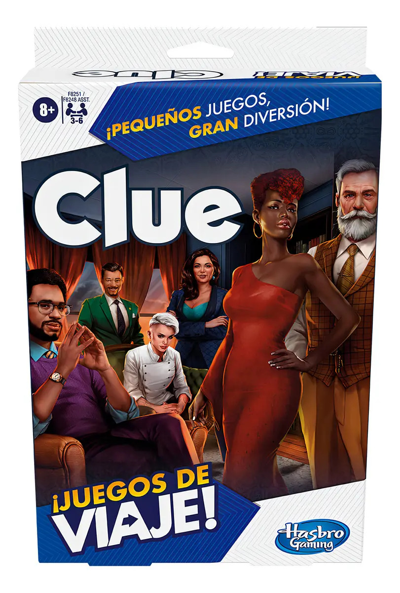 Hasbro Juego Viajes Clue