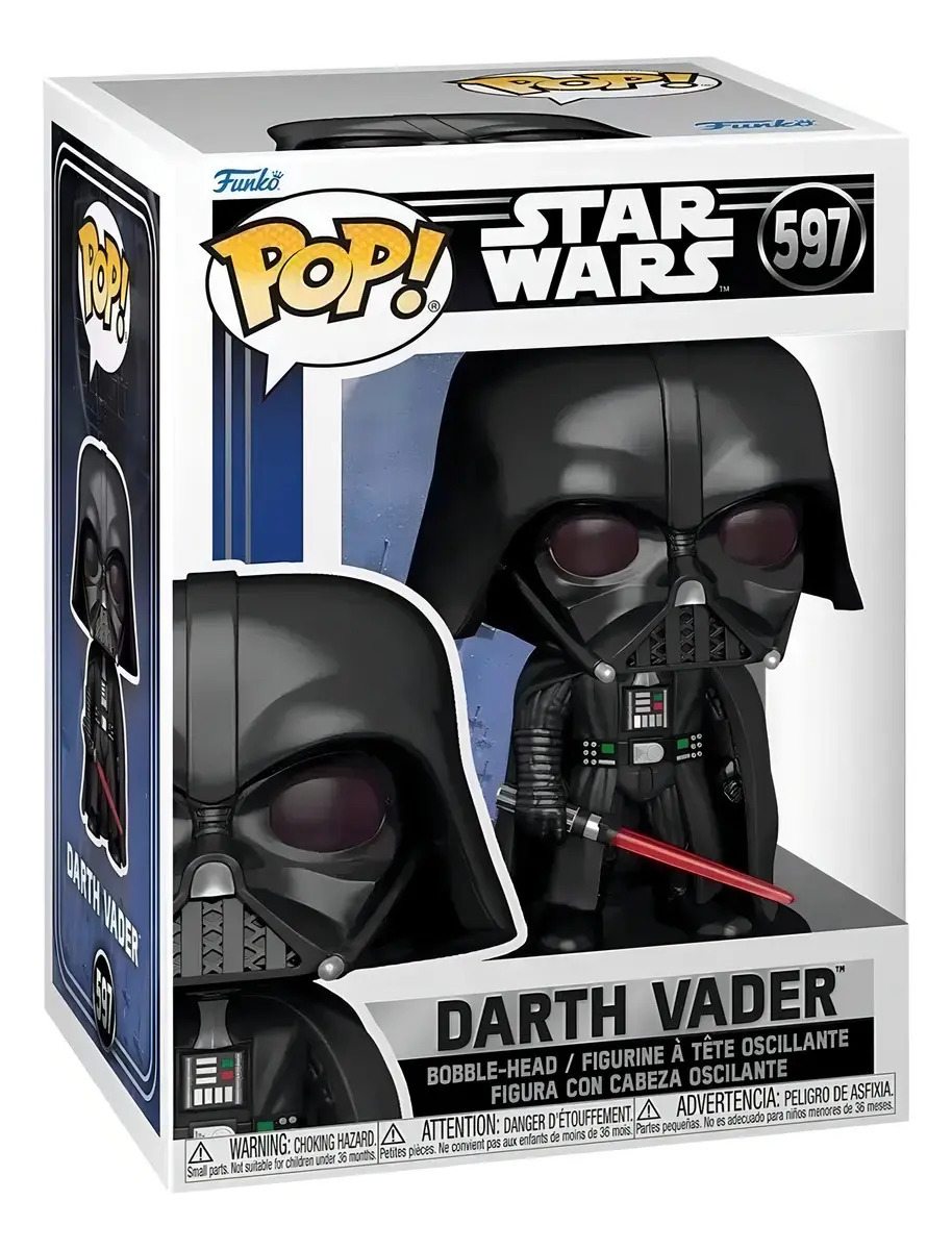 Figura Muñeco de Acción Funko Pop Star Wars Darth Vader Coleccionable