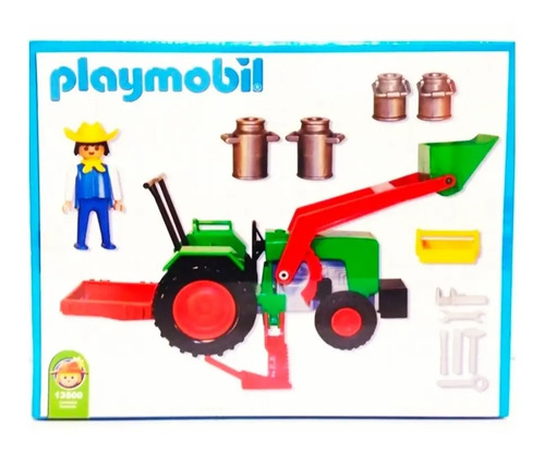 Playmobil Granjero Con Tractor (art. 13500)