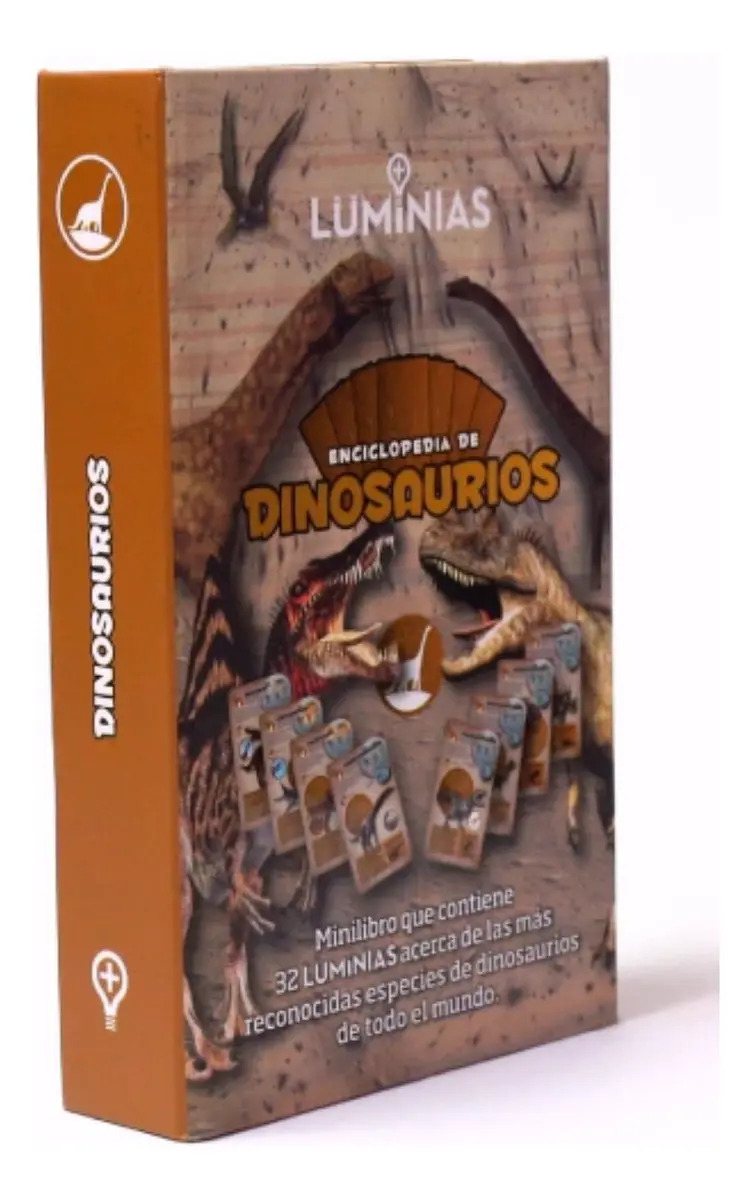 Enciclopedia De Dinosaurios, De Es Varios. Editorial Luminias, Edición 1 En Español, 2024