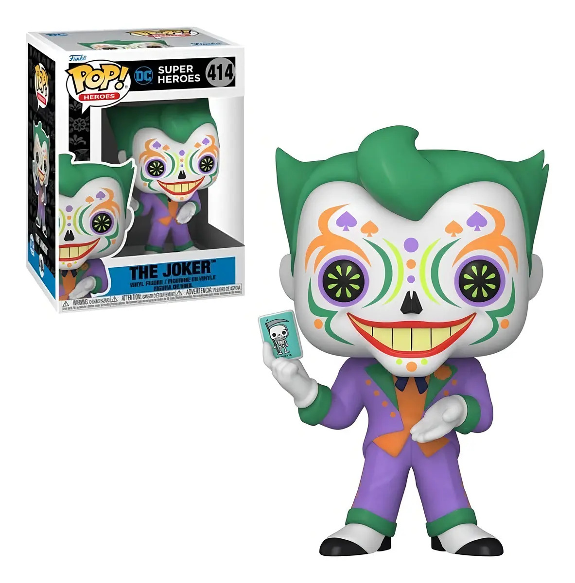 Funko Pop The Joker 414 Dia De Los Dc - Gw041