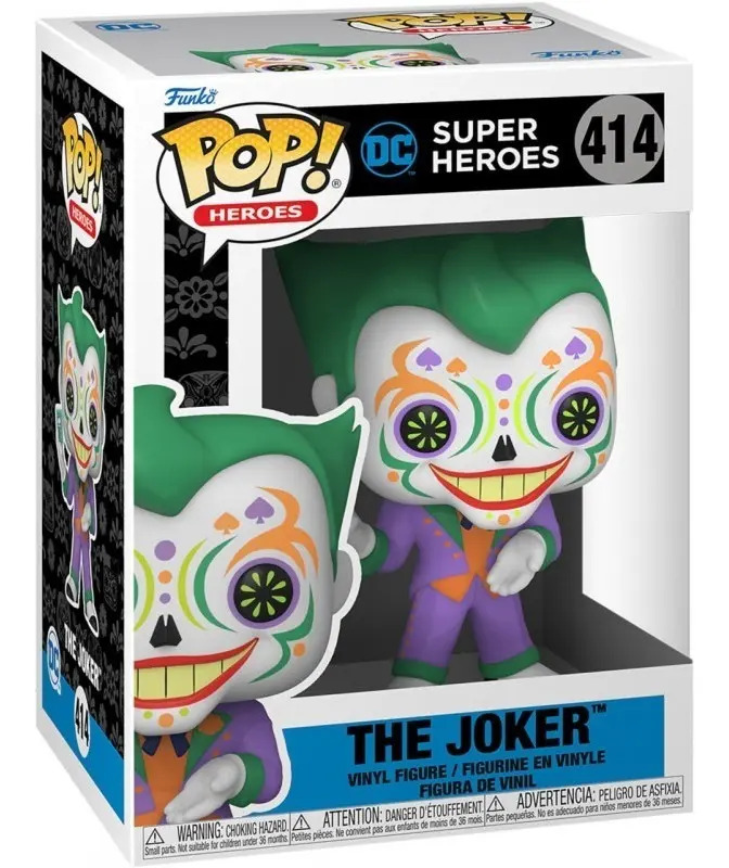 Funko Pop The Joker 414 Dia De Los Dc - Gw041