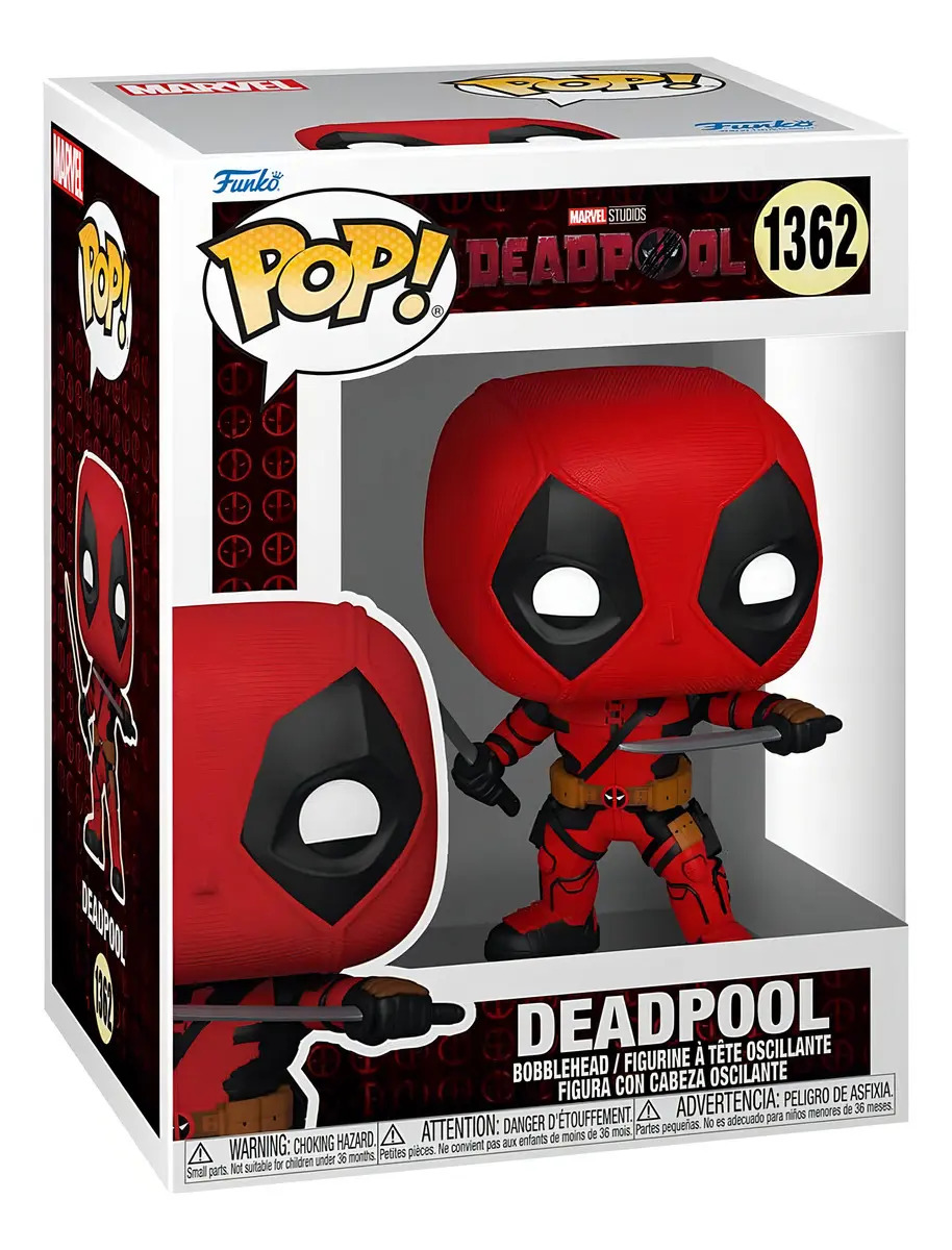 Figura Funko Pop Deadpool 3 Coleccionable Marvel