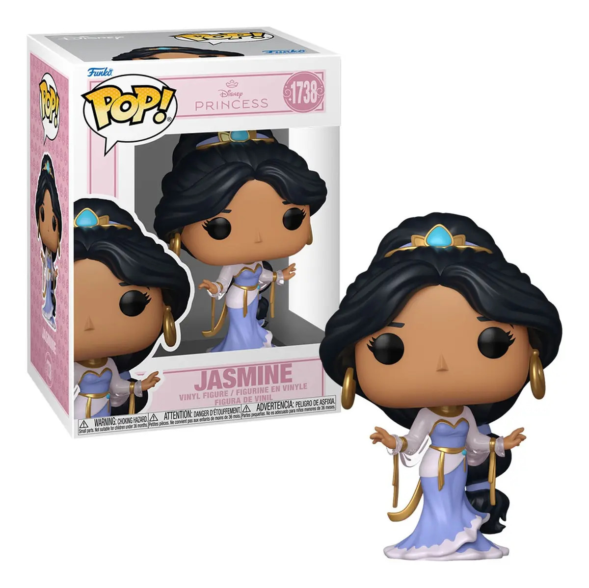 Funko Pop Disney: Princesas Glamour - Jasmine