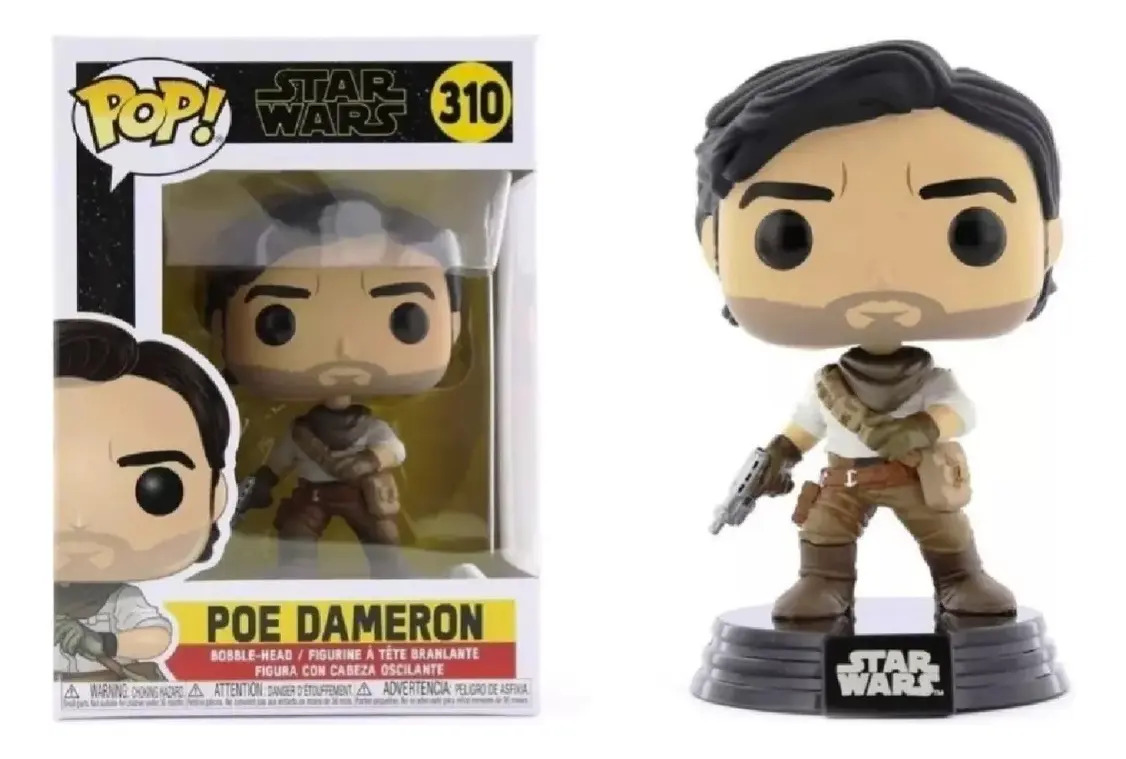 Funko Pop 310 Poe Dameron Star Wars Playking