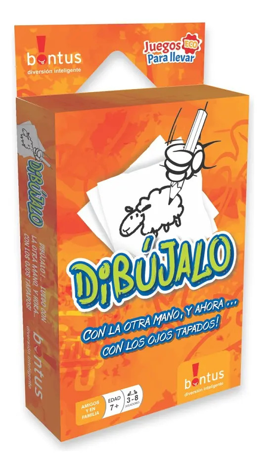 Juego de Cartas Dibújalo Eco para Niños de 7 a 13 Años
