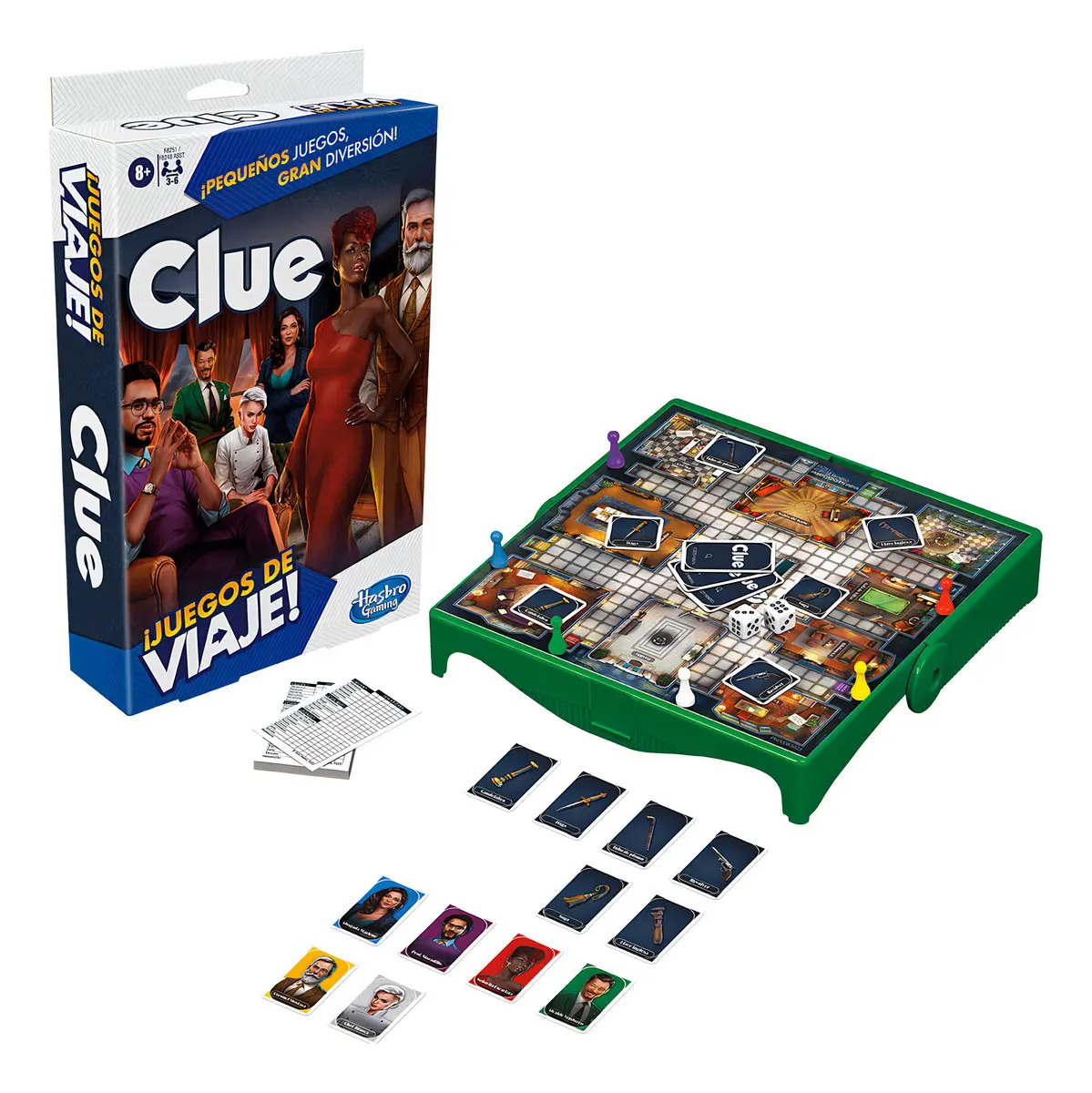 Hasbro Juego Viajes Clue