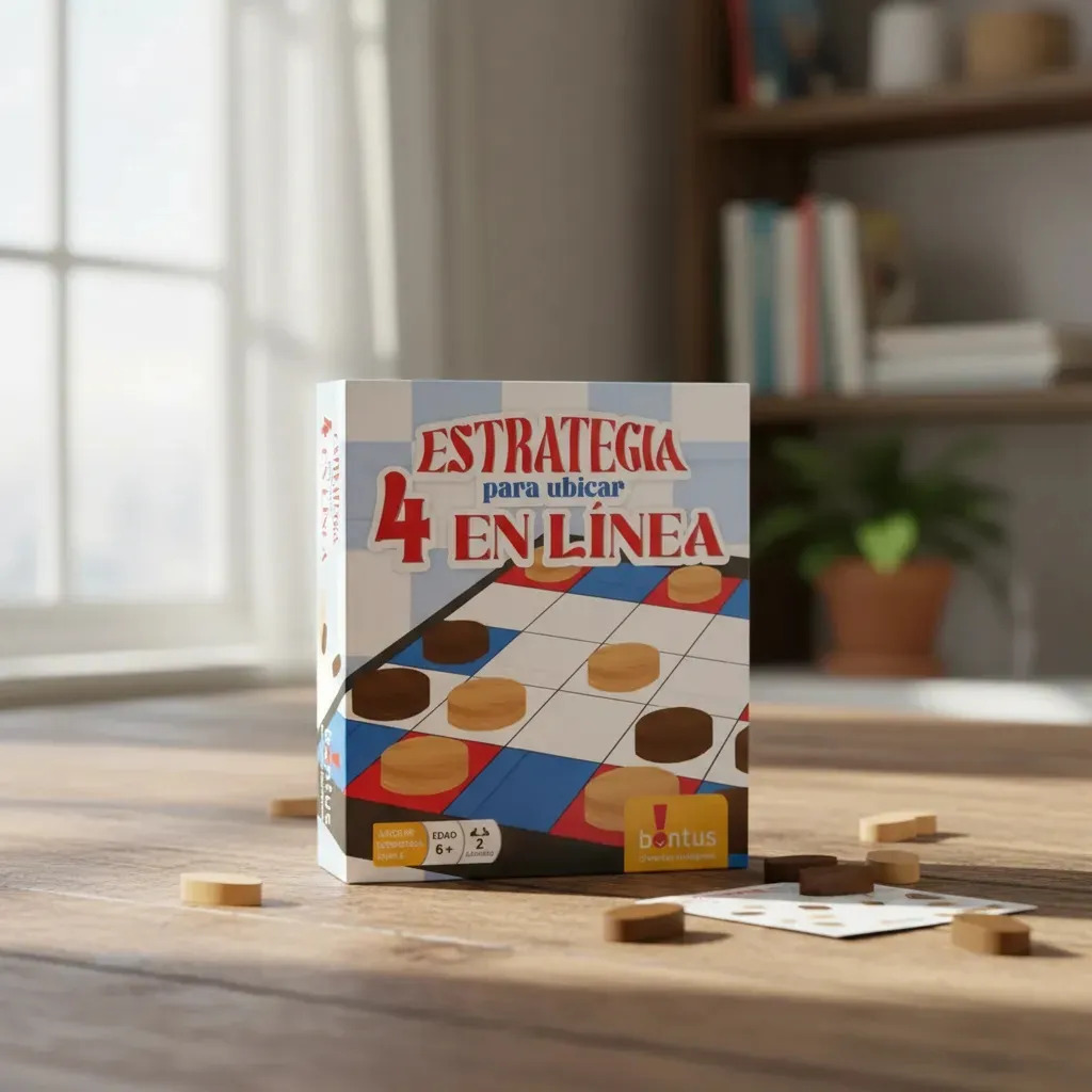 Juego 4 En Línea Estrategia Bontus Familiar Educativo 6+
