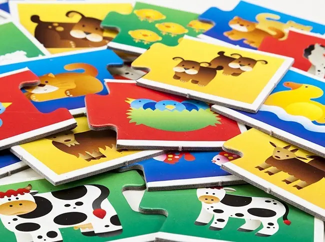 Juego De Mesa Infantil Las Familias De Animales Ruibal