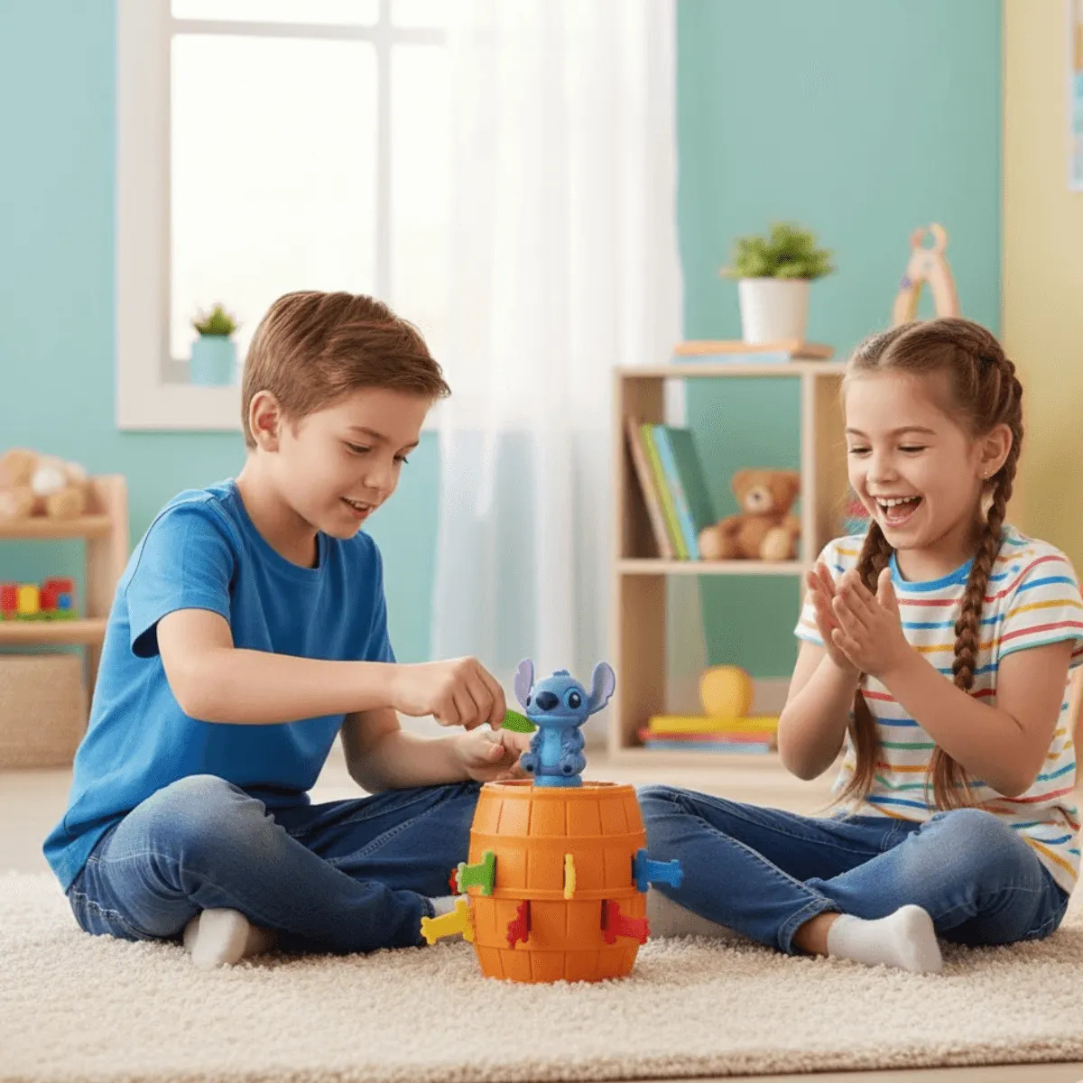 Juego De Mesa De Accion Y Suspenso Disney Stitch Pop Up