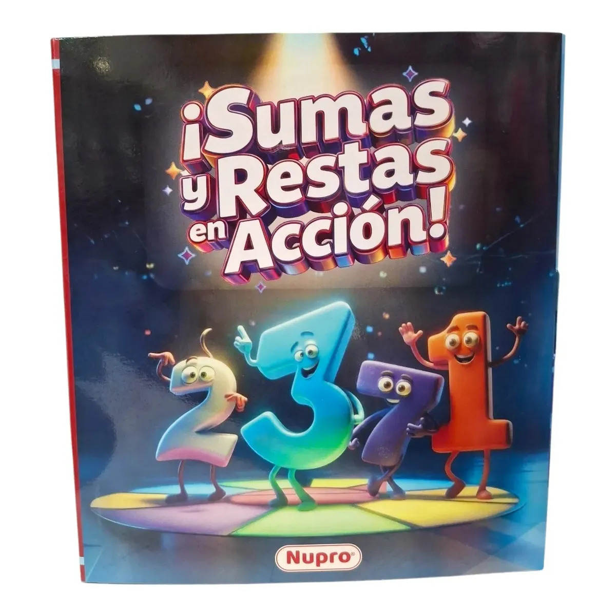 JUEGO DE CARTAS DIDACTICAS ABC SUMAS Y RESTAS EN ACCIÓN PARA NIÑOS MÁS DE 6 AÑOS 50 CARTEJONES