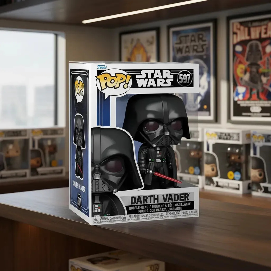 Figura Muñeco de Acción Funko Pop Star Wars Darth Vader Coleccionable