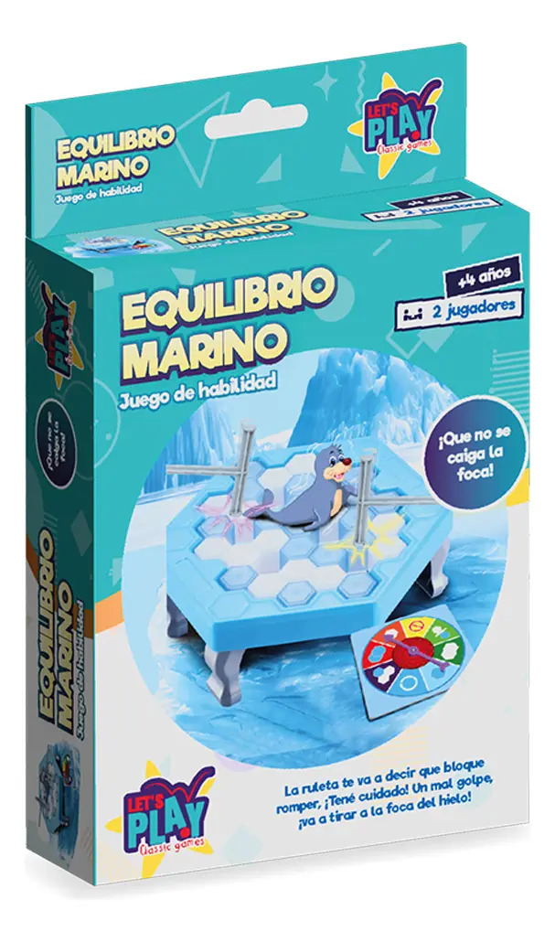 Juego de Destreza Trampa de Hielo Let’s Play para 2 Jugadores