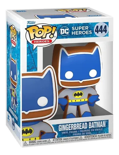 Funko Pop Gingerbread Batman 444 Holiday Super Heroes Dc